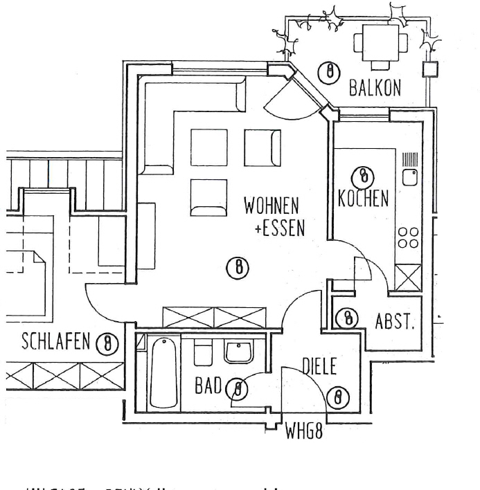Grundriss ETW