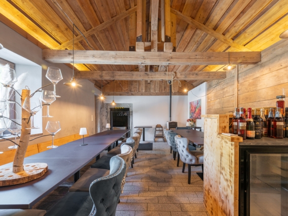 abgetrennter Bereich im Lokal