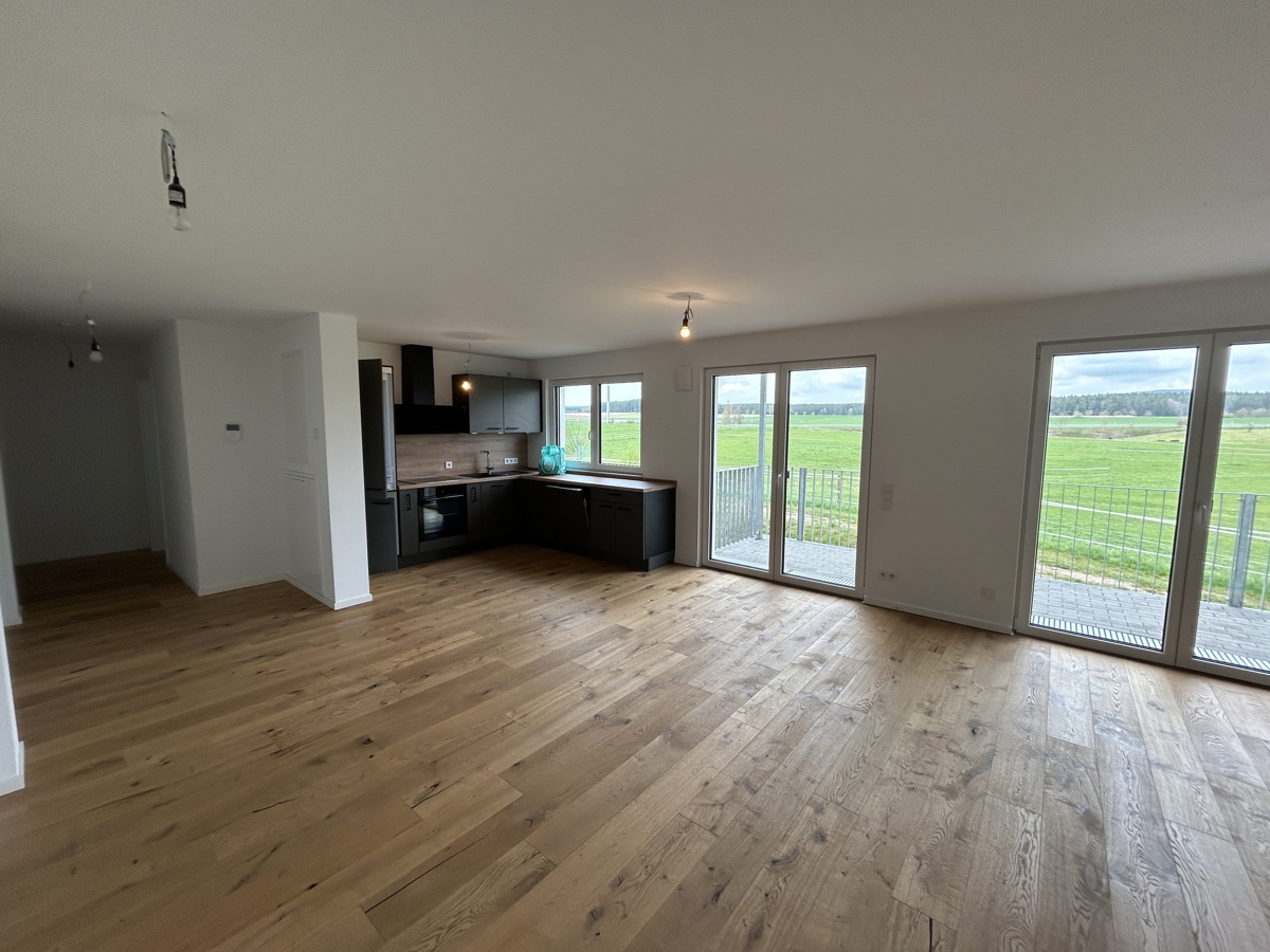 4-Zimmer-Neubauwohnung mit traumhaftem Ausblick ins Grüne
